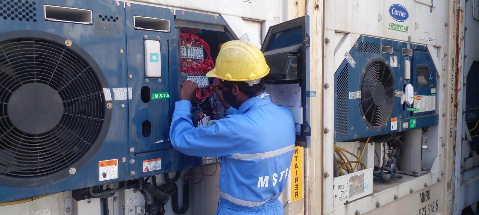 Reefer Container Repairs & Maintenance in Sri Lanka MSTS